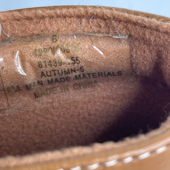 Outwoods Autumn 81439-155 Womens Brown Blue Duck Rain Camping Boots Shoes Sz. 6 - Picture 10 of 11